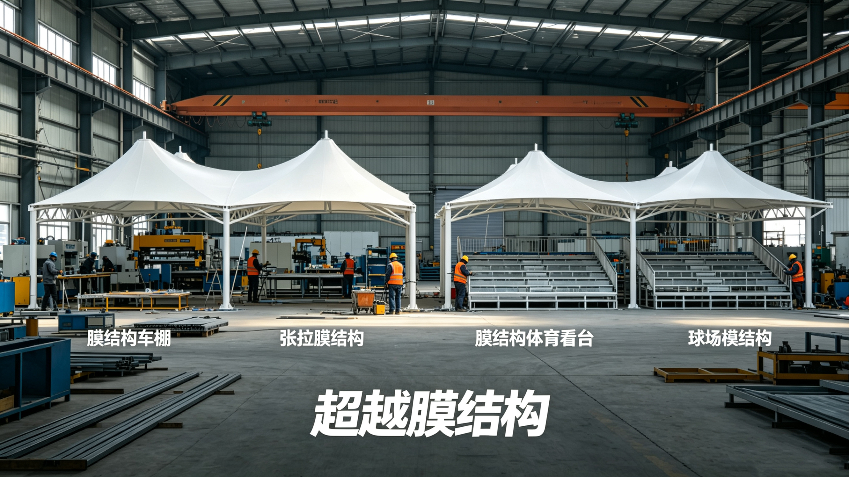 鸡西市膜结构工程膜结构体育看台 - 价格